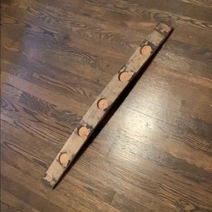 Bourbon barrel stave candle holder!